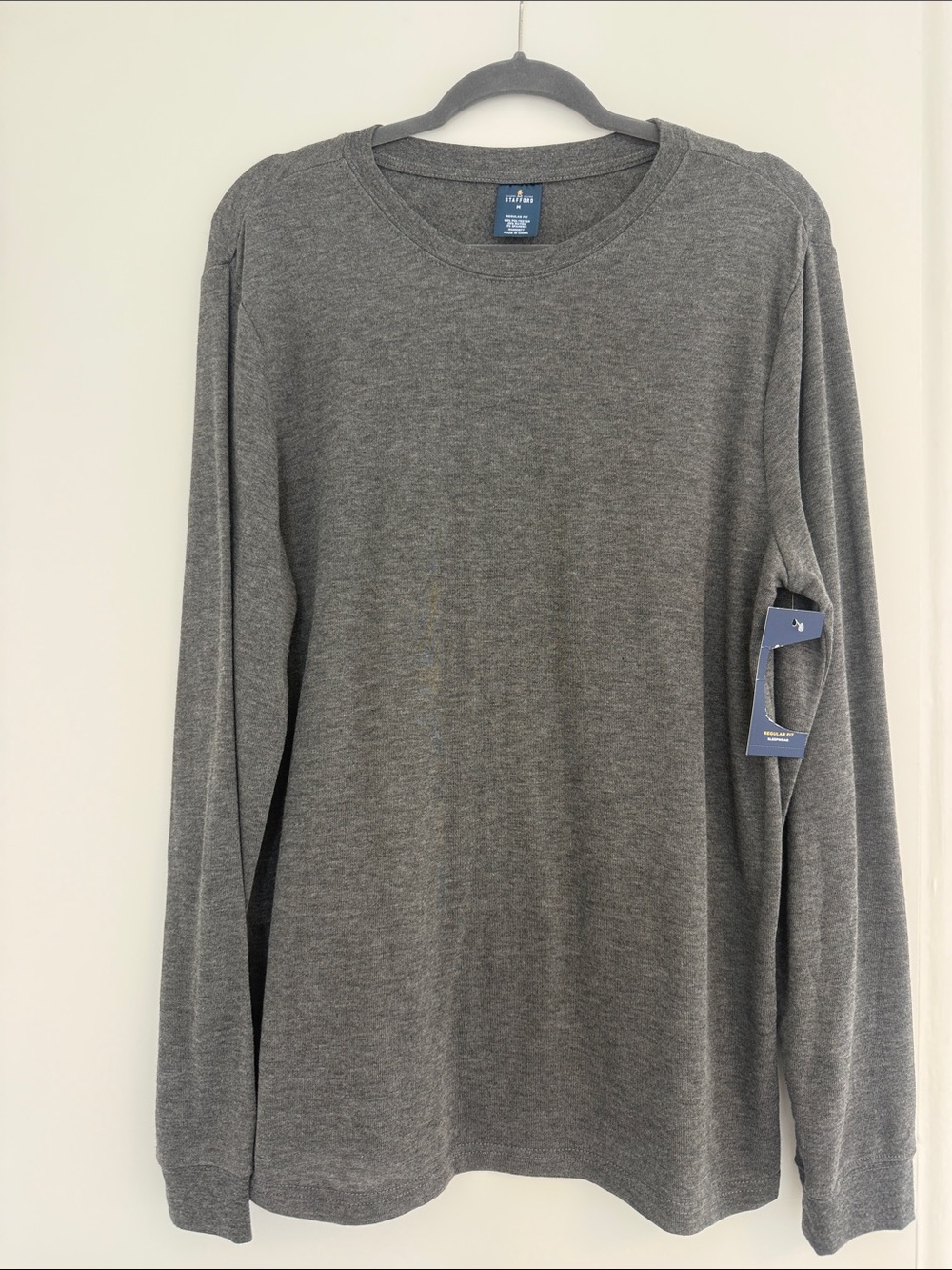 Stafford Men's Crewneck Sweater - Gray